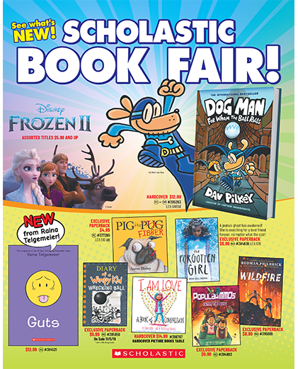 Scholastic Book Fairs Spring 22 Booklist for MS Case